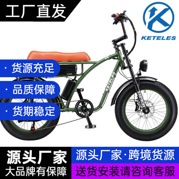 Fonte de fábrica KETELES KF8 bicicletas elétricas de liga de alumínio para carrinhos de neve de 20 polegadas