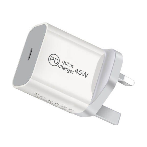 Carregador de PD padrão 45W Adaptador de PD duplo 45W para carregador de nitrogênio IP16X para celulares