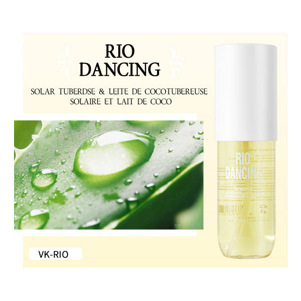 Rio de Janeiro/Verão Banho de Leite do Corpo Espumante de Perfume Permanente Permanente Suíte de Perfume Brasileiro