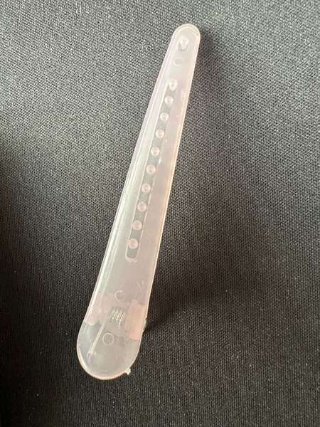 Pincel de Cabelo em Forma de Crocodilo Plástico
