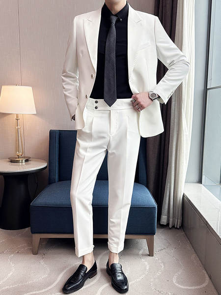 Terno Branco Masculino