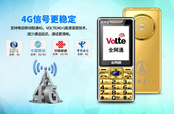 Telefone Celular para Idosos 4G