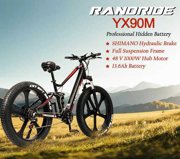 Uma bicicleta elétrica de 21 ciclos de velocidade única para escalada de montanha ajuda a atravessar o campo