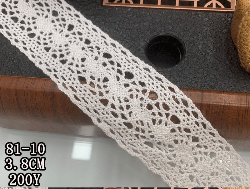 Bordado de renda para decoração