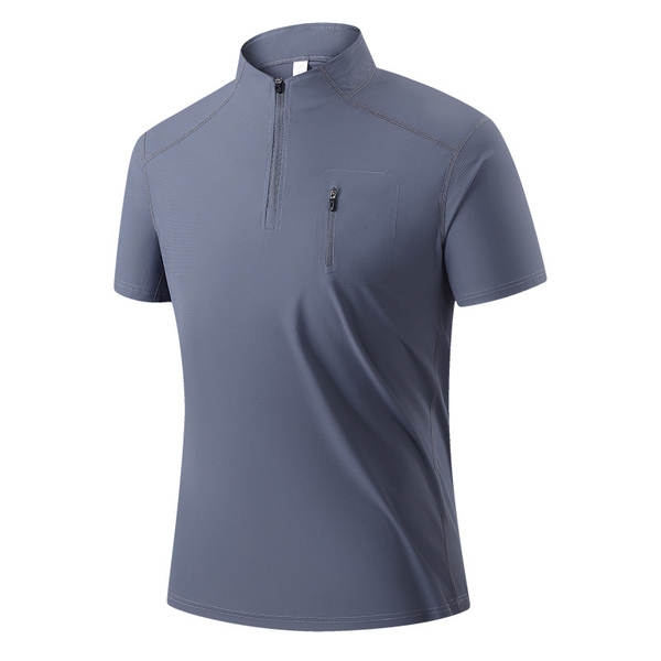 Homem de alta qualidade Primavera Outono Longas Mãos POLO T-Shirt Comércio Férias T-Shirt Esporte Homem