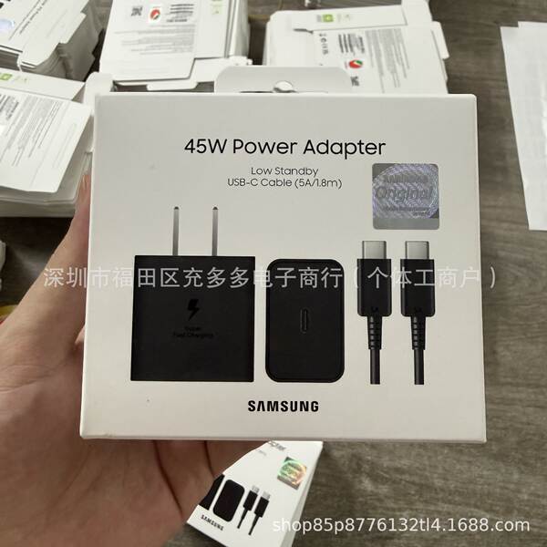 Para o carregador Samsung 45W T4511 para a linha de dados Samsung S25/Zfold7 US