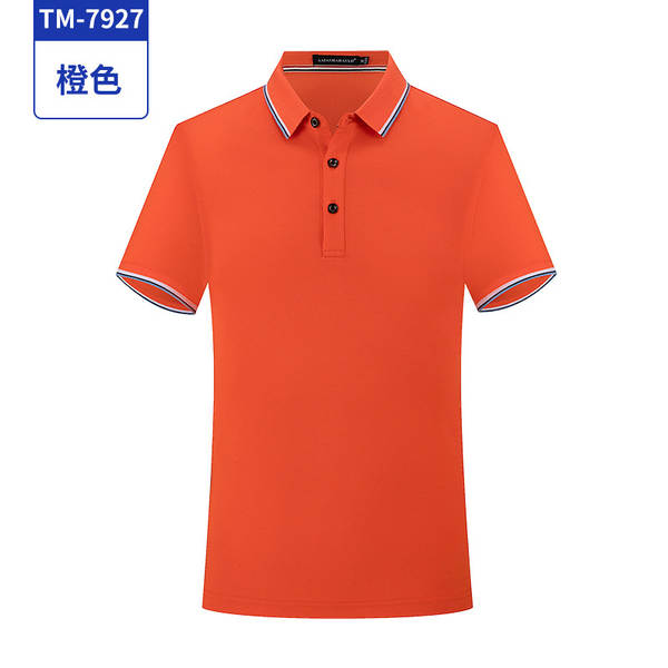 Camisa de manga curta de algodão para empresa