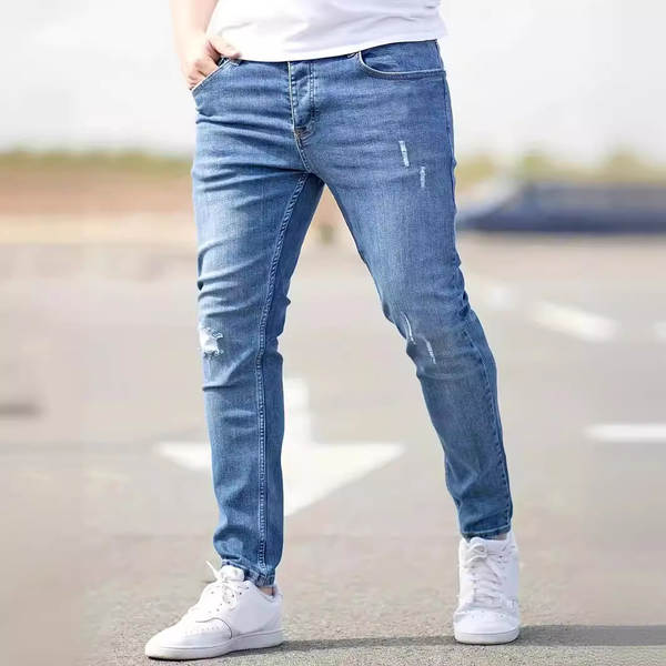 Calça Jeans Masculina Elástica