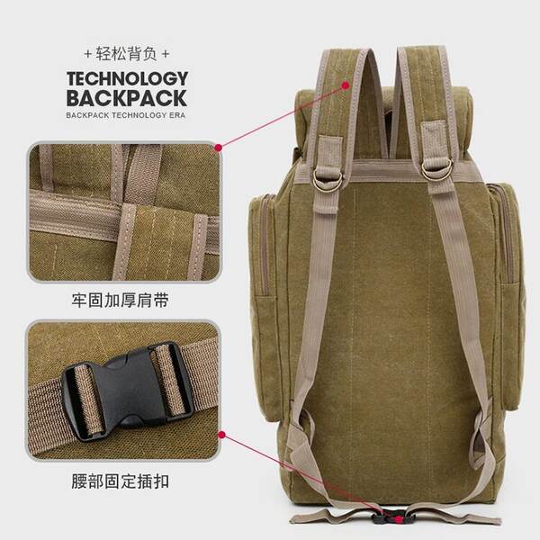 Bolsas de mochila para homens de grande capacidade para viajar com facilidade para recreação ao ar livre para escalada de montanha 70 litros de bagagem para viajar com ombros super grandes