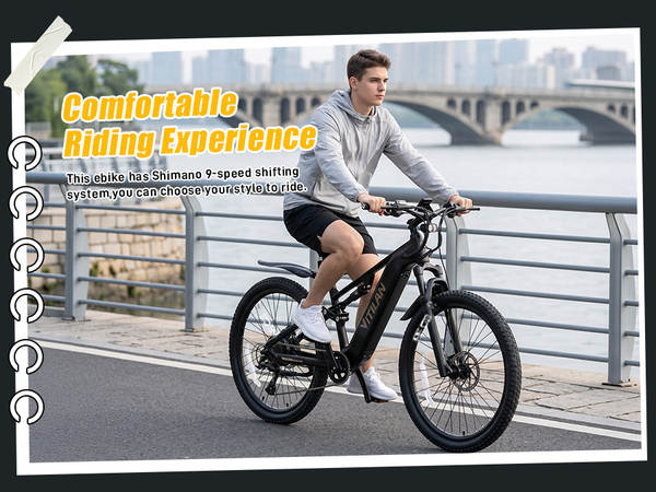 VITILAN M5 bicicletas elétricas 27.5" x 2.8" 15AH