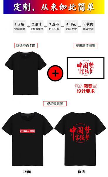 220g de algodão puro fabricado na China T-shirt masculino e feminino de algodão branco puro