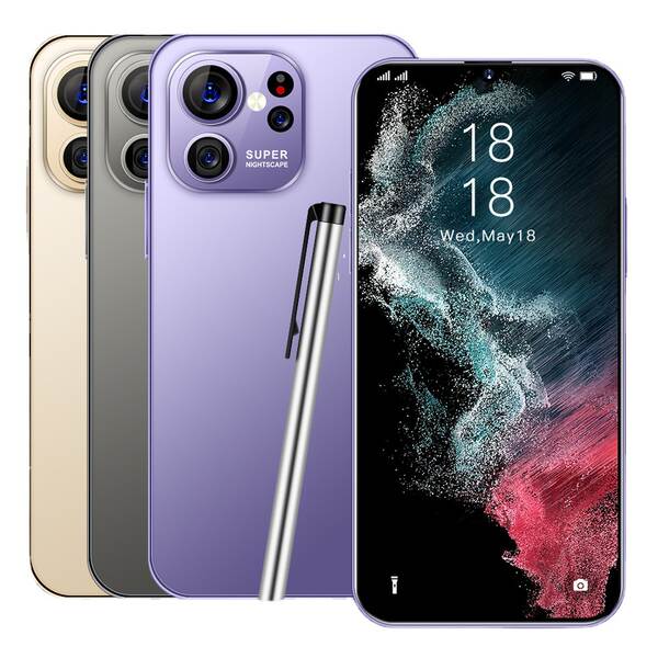 S23Ultra novo 4G rede cross-border cash Android 2 + 16 smartphone de alta definição de 6,3 polegadas