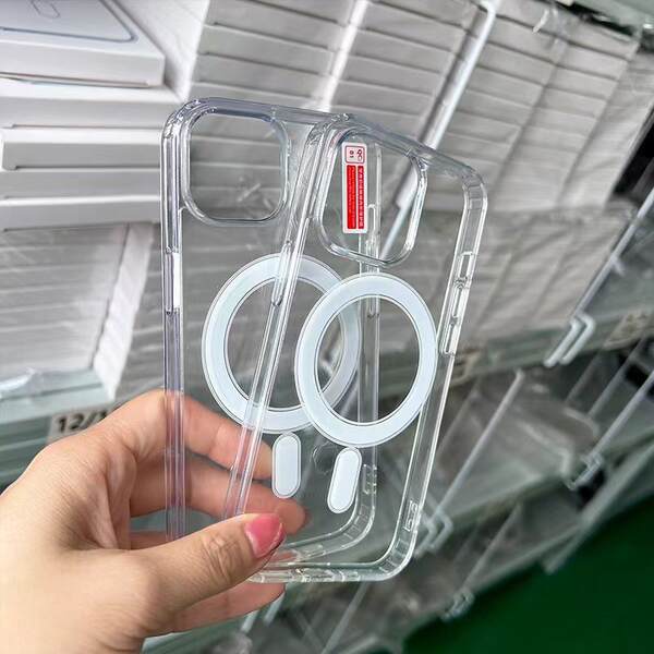 Protetor de casca transparente para iPhone 17 Pro