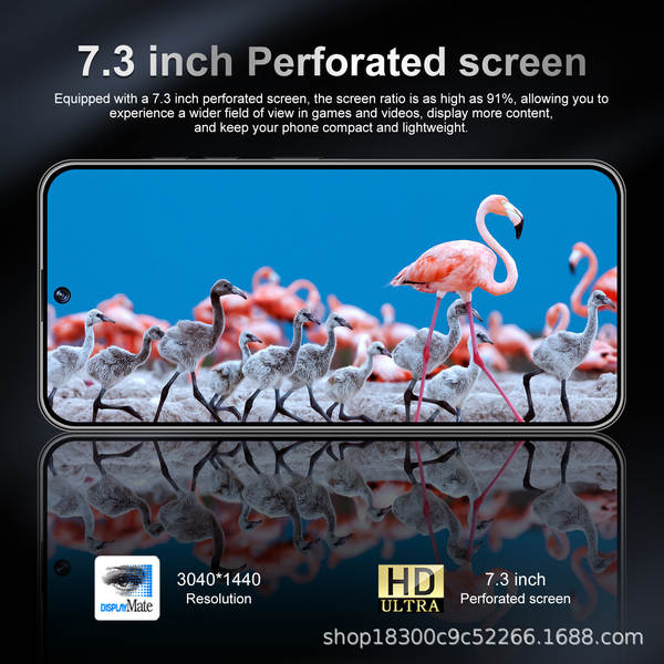 Novo smartphone transfronteiriço i17 Pro Max de alta definição 16+1TGB Android 14 tela 7.3 4G
