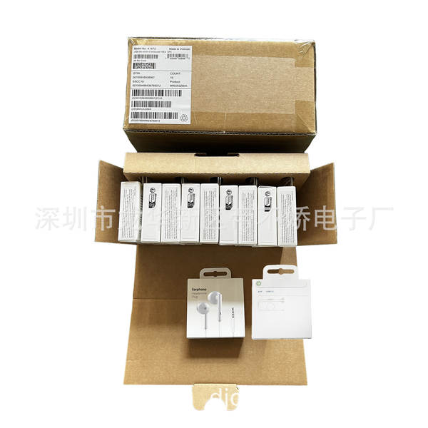 Apple Headphone com Mic 3.5 mm (MWU53ZM/A) Fone de ouvido A14
