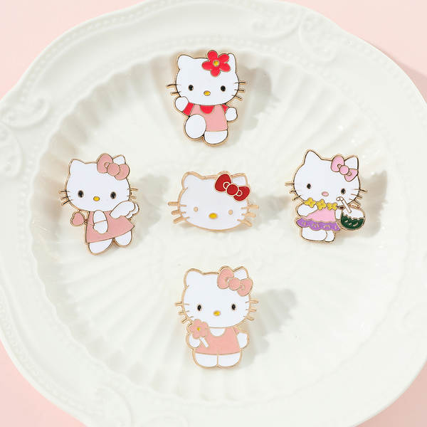 Broche de Gato de Metal