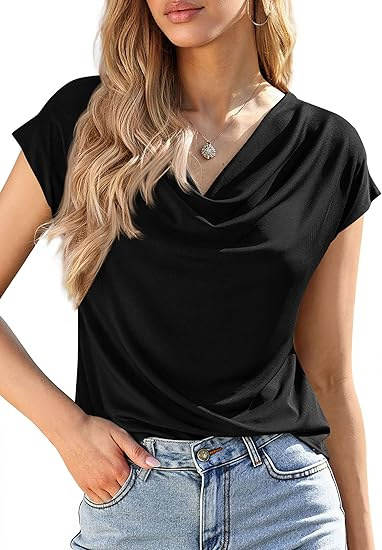 2026 Amazon cross-border moda primavera-verão europeia roupas de beleza colar roupa casual moda puramente pano curto