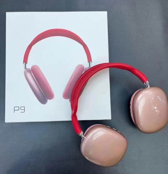 Transfronteiras 2025 novo head-to-head Bluetooth Headset P9 pro max jogo para fones de ouvido Apple Headset Heavy Low