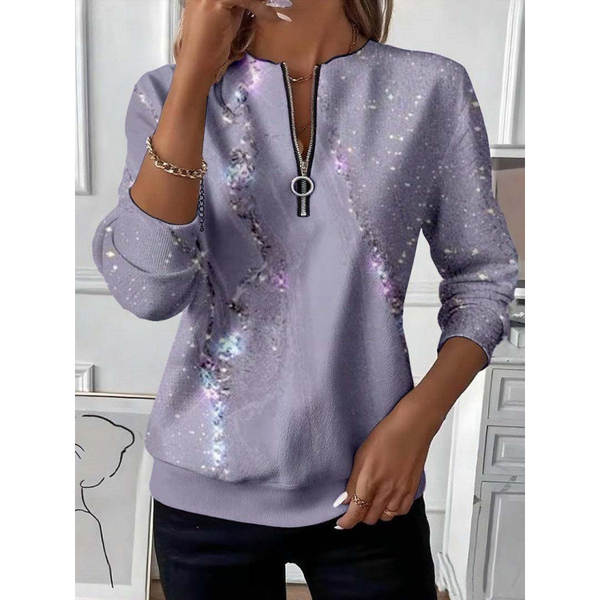 Outono Novo Modelo Europeu e Americano Lingerie Feminino T-Shirt Pós-Símia Vintage Camiseta Desportiva