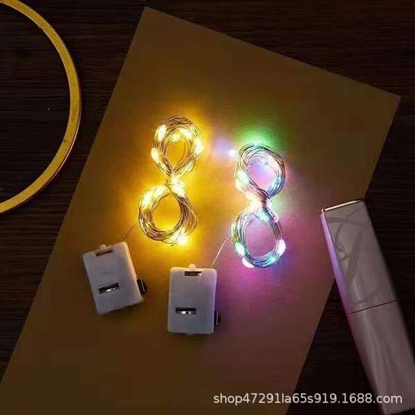 Luzes de Led em Corda para Decoração