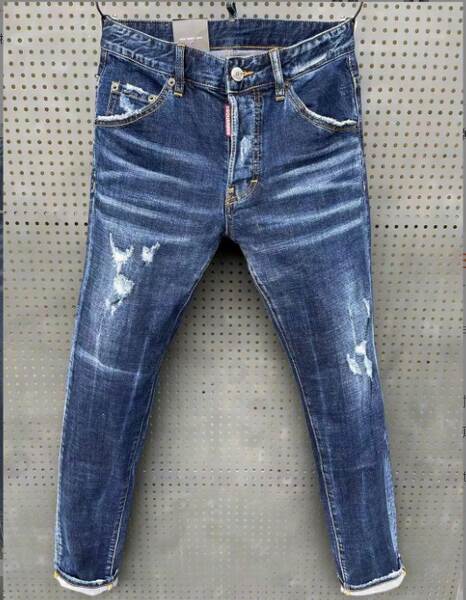 Calça Jeans Rasgada Masculina