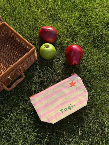 Tagi. "Tapi Star" impressão bonita de tiras portáteis embalagem compartilhada 4 pacotes de sacos de retenção