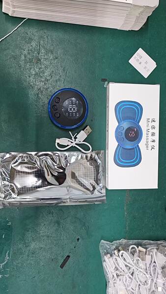 Smart EMS Mini Massagem Todo-Corpo Massagem Doméstica Multifuncional Pequeno Pescoço do Ombro Massagem Elétrica Transversal