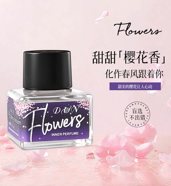 DWN Secret Garden perfume de óleo essencial privado rosas sem óleo essencial de framboesa Permanente Permanente 72H deusa perfume