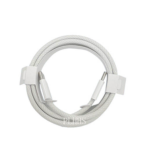 Aplicável à linha de carregamento da Apple iPhone telefone celular PD20W linha de dados C-C linha de dados de tecelagem da Apple 60w