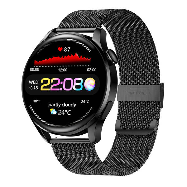 O relógio inteligente GT3 Pro é um relógio NFC de alta velocidade.