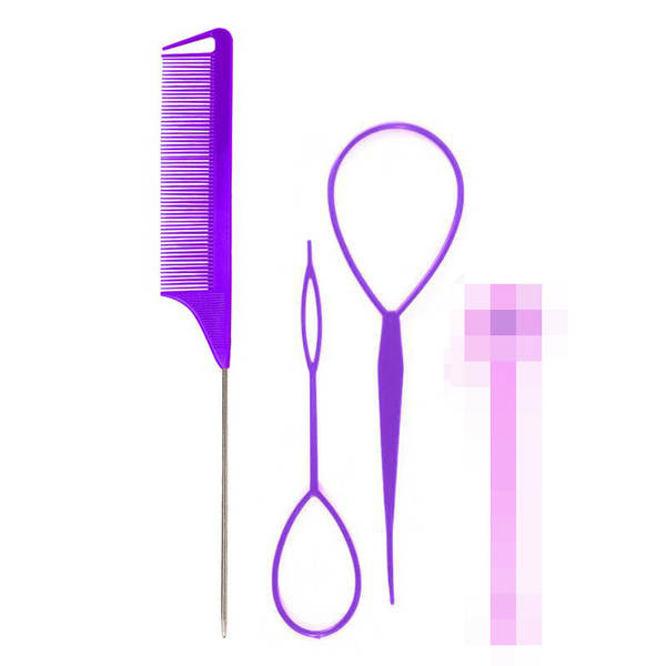 Kit de Penteados com Pente e Grampo