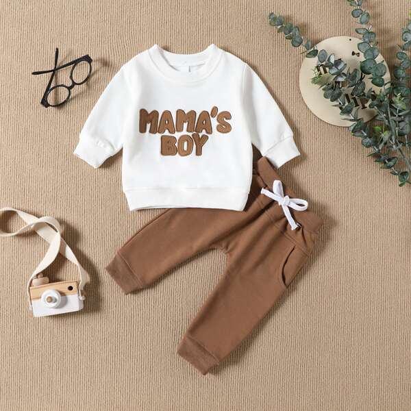 Conjunto de moletom infantil