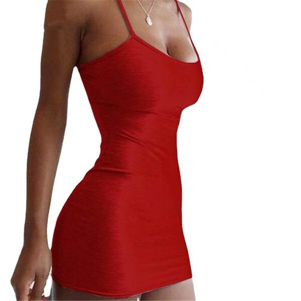 Vestido Justo Feminino de Verão