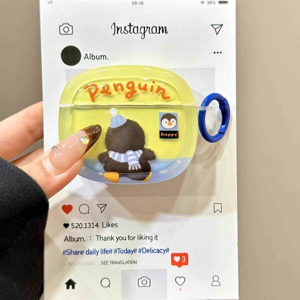 AirPods 1 / 2 protector de fones de ouvido para animais de estimação adoráveis AirPods 3 Advanced Pro2 Cartoon 4
