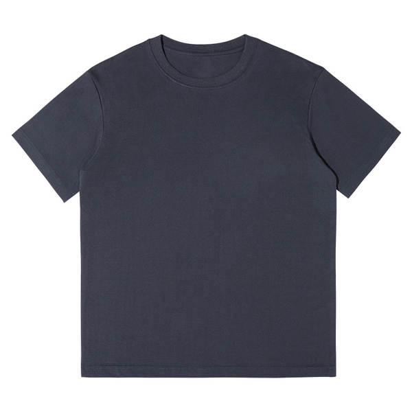 230 gr de corda T-shirt de pulseira curta para homens e mulheres vestido de verão peso pesado algodão puro relaxante roupa de banho pura vestido branco