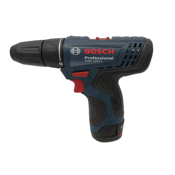 Bosch GSR120-LI Máquina de perfuração elétrica multifuncional para perfuração doméstica