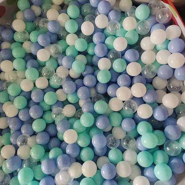 Fabricante fornece diretamente um milhão de bolas de mar coloridas macaron brinquedos para bebês para bebês para o parque infantil de basquetebol