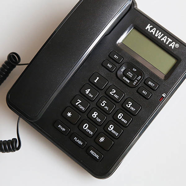 Telefone livre de baterias para escritórios domésticos e hotéis telefônicos
