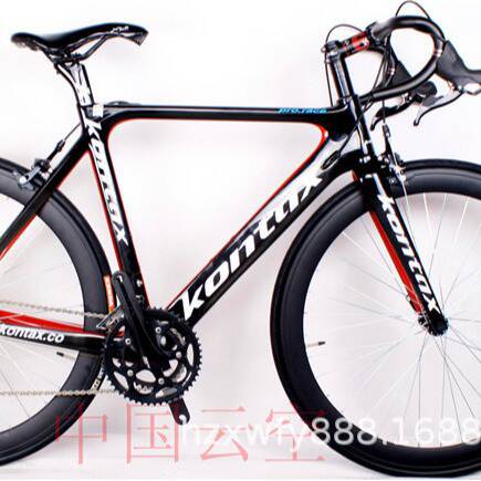 Vendas quentes 20 Velocidades 700C Grandes conjuntos Transmissão rodoviária de carvão de fibra de carbono Circuito de corrida de bicicletas com indicador