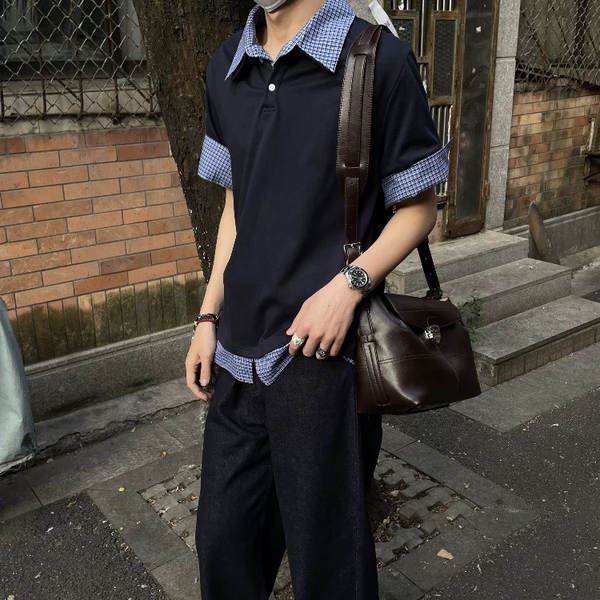 T-Shirt de Verão com duas mangas curtas de alta resistência ao gelo