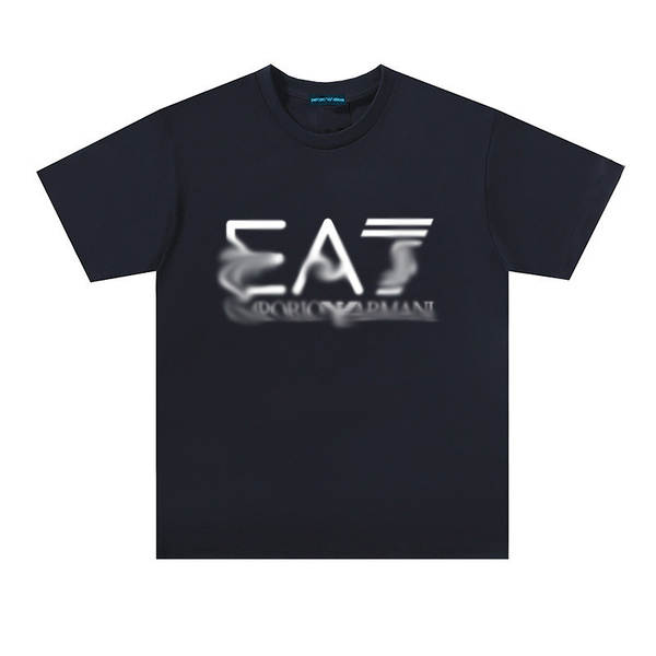 Camiseta Masculina Curta de Algodão