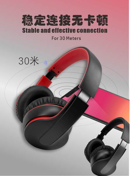 Fabricante de logotipo personalizado transfronteiriço de fones de ouvido Bluetooth de longa duração