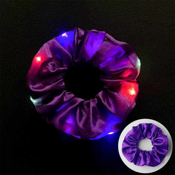 LED brilho do intestino grosso cabelo círculo di luz da noite cabelo brilho da luz da noite cabelo de cabelo da noite cabelo da fronteira cabelo