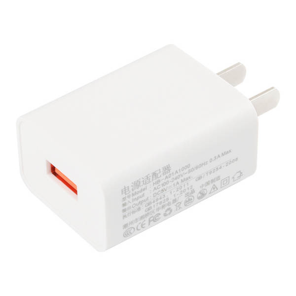 Carregador 3c certificado 5v2a Para Apple Android Carregador USB Capacitativo 5V1A Adaptador de alimentação