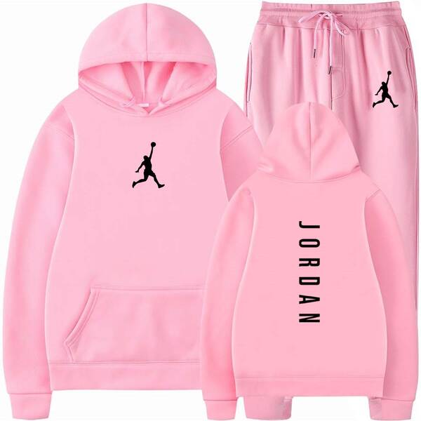 Conjunto Esportivo Masculino com Capuz e Calça