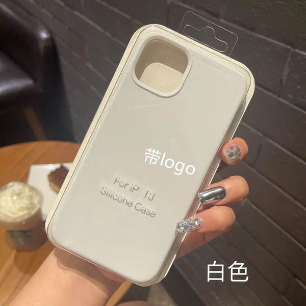 Silicone líquido para iPhone 17promax/17air/17 com logotipo