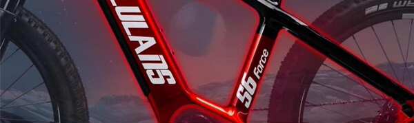 JCe Brulez S6 elétrico assistido montanha automóvel motor intermediário de alta velocidade fibra de carbono masculino elétrico de lítio auto