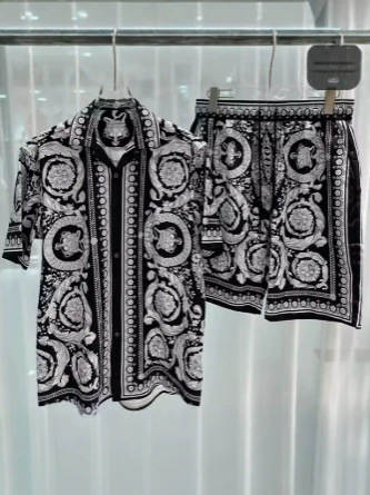T-Shirt vintage masculino Verão 3D Impressão T-Shirt de praia Viagem de lazer Homens Havaí