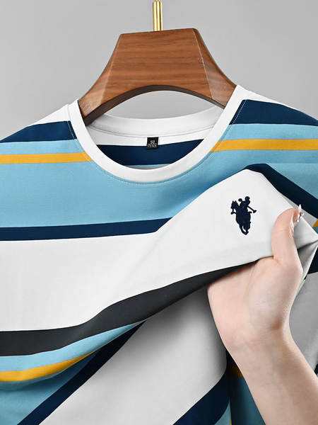 Camisa de Algodão Masculina Curta