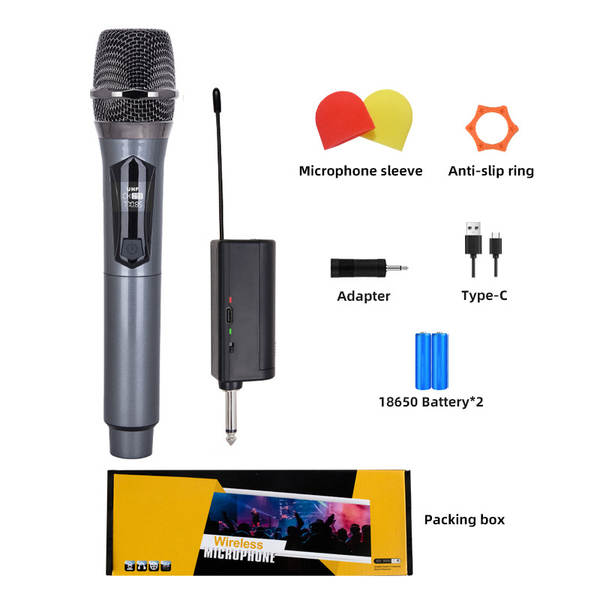 Microfone Wireless Recarregável